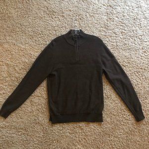 William Rast Quarter Zip Pullover Sweater